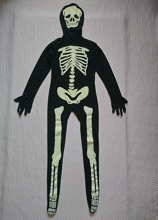 Карнавальний костюм скелет зентаї на хеллоуїн halloween