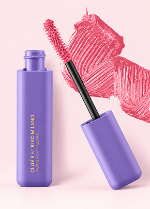 Туш для вій kiko milano club k wow &amp; now mascara - 01 sus but cute (000043-01)