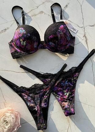 Бюстгальтер push up victoria’s secret оригінал зі стразами
