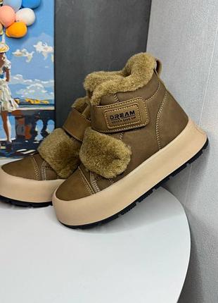 Зимние ботинки на девочку 2