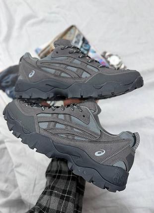 Р.41-45 asics gel-pickax black grey артикул 1062