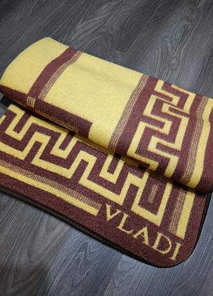 Вовняна ковдра торгової марки vladi орнамент греція