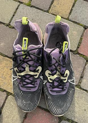 Оригінальні кросівки nike react vision «gravity purple volt» (eur 44 / 28 см)