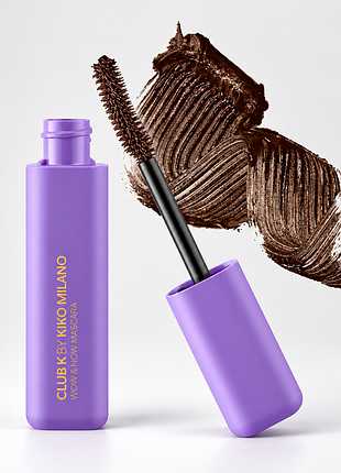 Тушь для ресниц kiko milano club k wow &amp; now mascara - 04 thats deep (000043-04)
