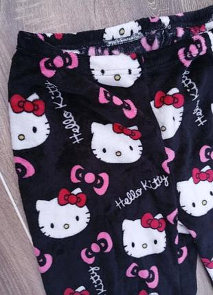Теплі піжамні штани hello kitty 3