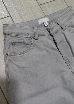 Светло серые джинсы от h&m 7