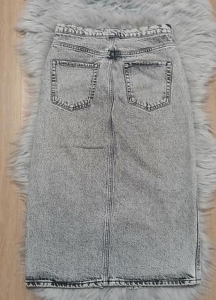 Джинсовая юбка zara 2
