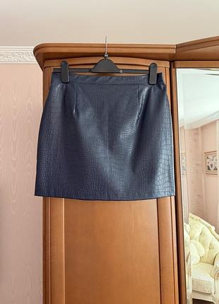 Спідниця river island з екошкіри 5