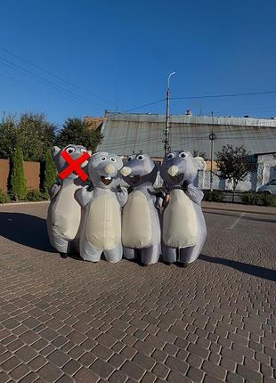 Надувной костюм мышки