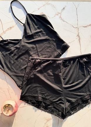 Піжамка з шортами з модалу victoria’s secret оригінал