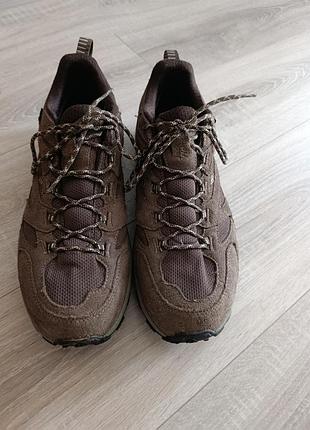 Черевики чоловічі jack wolfskin коричневі, розмір 45.5, довжина устілки 29 см