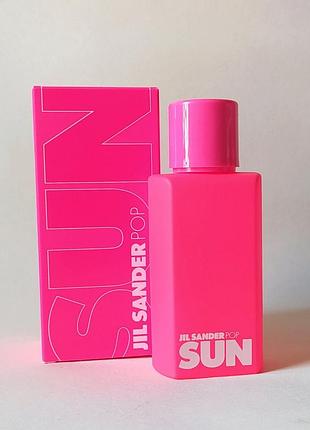 Туалетная вода jil sander sun pop arty pink