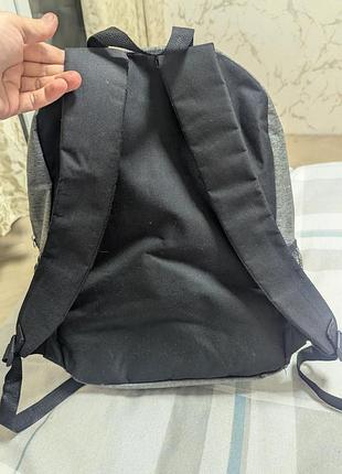 Серый рюкзак для спорта, учёбы 4