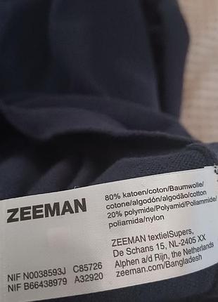 Базовый свитер гольф цвета неви zeeman 8
