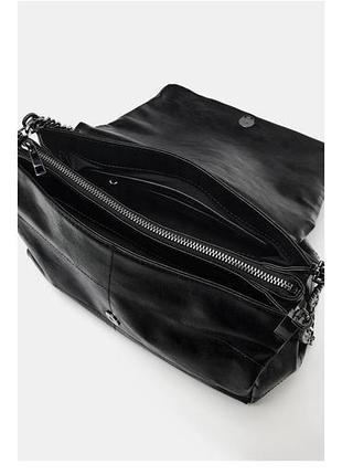Сумка zara rock flap shoulder bag 6