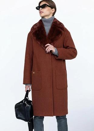 Роскошное шерстяное пальто