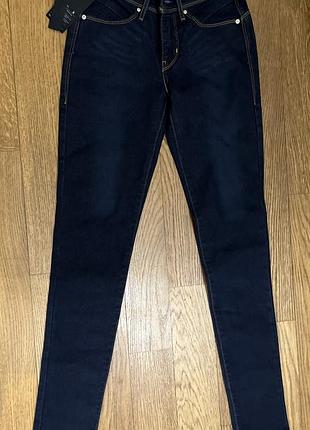 Джинси жіночі levi's skinny сині