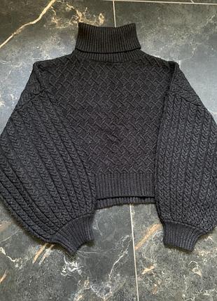 Светр zara сірого кольору 3