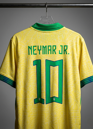 Футболка неймар 10 бразилия / brazil neymar jr. 10 world cup qatar 2022-2023