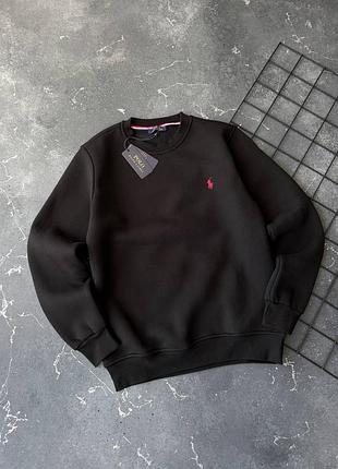 Мужской теплый свитшот polo ralph lauren флис
