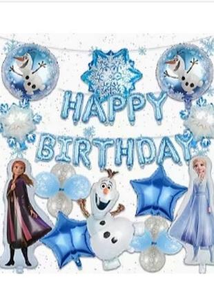 Кульки фольговані happy birthday 4