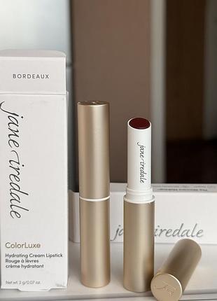Jane iredale! colorluxe hydrating cream lipstick нова . оригінал