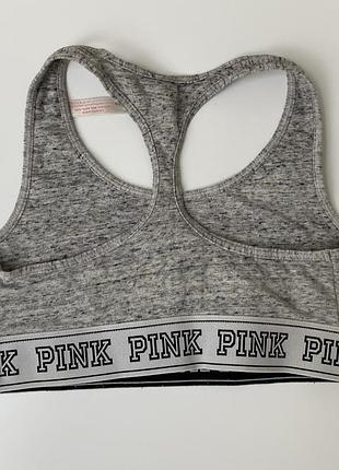 Victoria’s secret крутой серый топ 2
