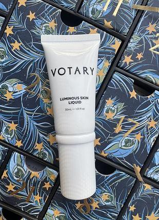 Сяюча база для макіяжу votary luminous skin liquid, 30 ml