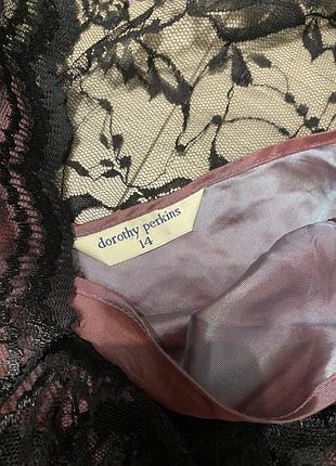 Dorothy perkins мереживна сукня m/l 3