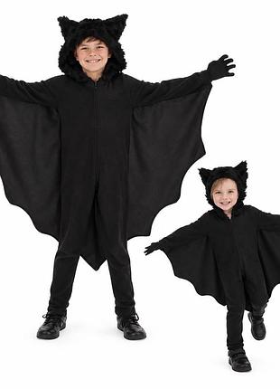 Детский карнавальный костюм кажан, костюм на хэллоуин, halloween