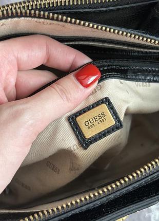 Сумка жіноча guess чорна 4