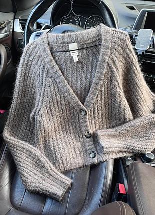 Вовняний кардиган від h&m 3
