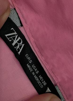 Сорочка рожева zara 5