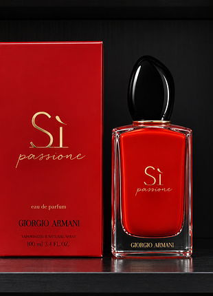 Женская парфюмированная вода giorgio агмапи si passione(армани си пасьен) 100 ml