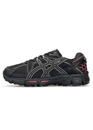Кросівки asics gel kahana 8 m gtx black red
