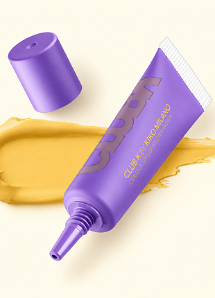 Жидкие тени для век kiko milano club k colour up liquid eyeshadow - 14 not even drunk - желтые матовые (000071-14)