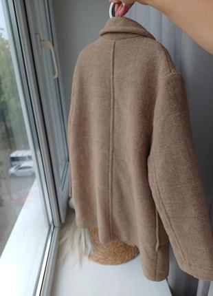 Пальто шерстяне zara 6