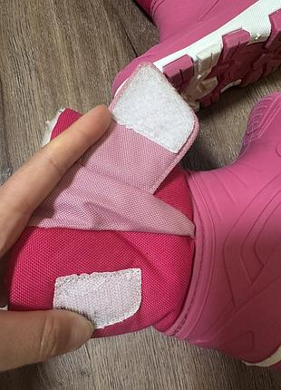 Дутики чоботи зимові сапожки дівчачі 8