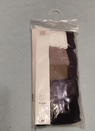 Комплект детских трусов-боксеров h&m 5 шт 134-140р 8450