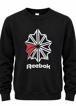 Батник мужской теплый на флисе reebok   ( l размер )