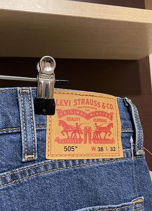 Levi's 505, оригинал джинсы 7