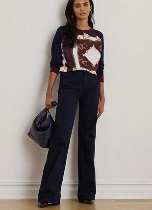 Ralph lauren шерстяные широкие брюки