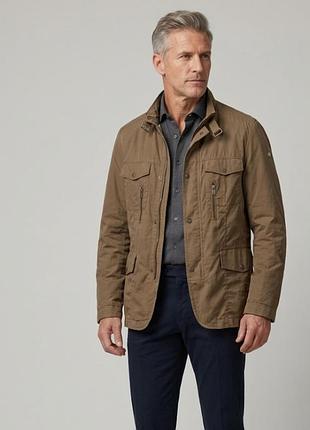 Чоловіча куртка вітровка milestone military style size m