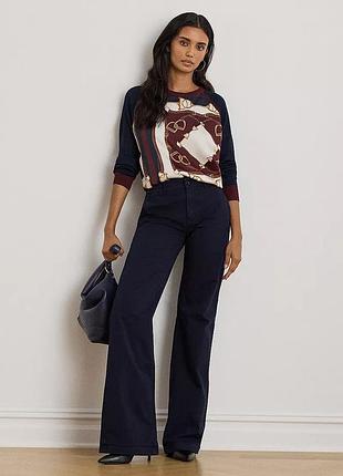 Ralph lauren шерстяные широкие брюки, палаццо