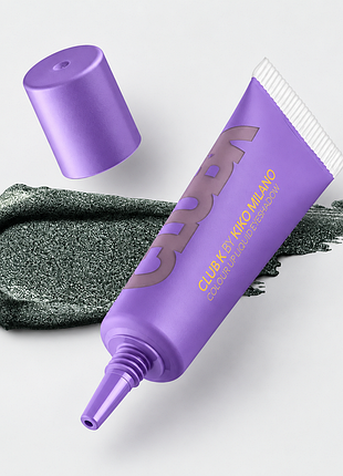 Жидкие тени для век kiko milano club k colour up liquid eyeshadow - 13 math ain't mathing - серо-зеленые, металлик (000071-13)