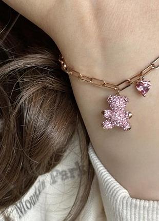 Браслет swarovski teddy 3