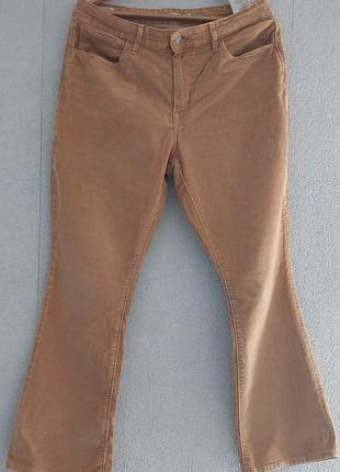 Вельветові брюки джинси клеш levi's 725 high rise bootcut оригінал w32 l30