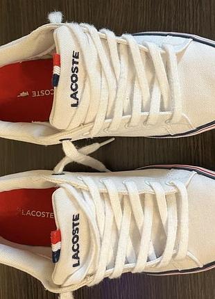 Кеди lacoste оригінал , розмір 37 6