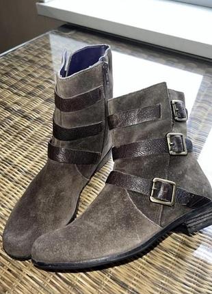 Шкіряні чоботи clarks softwear оригінальні