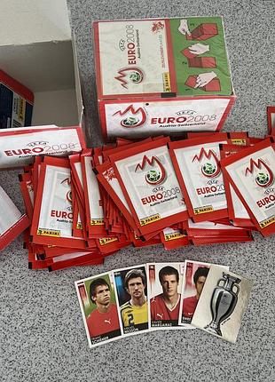 Наклейки panini euro 2008 футбольні